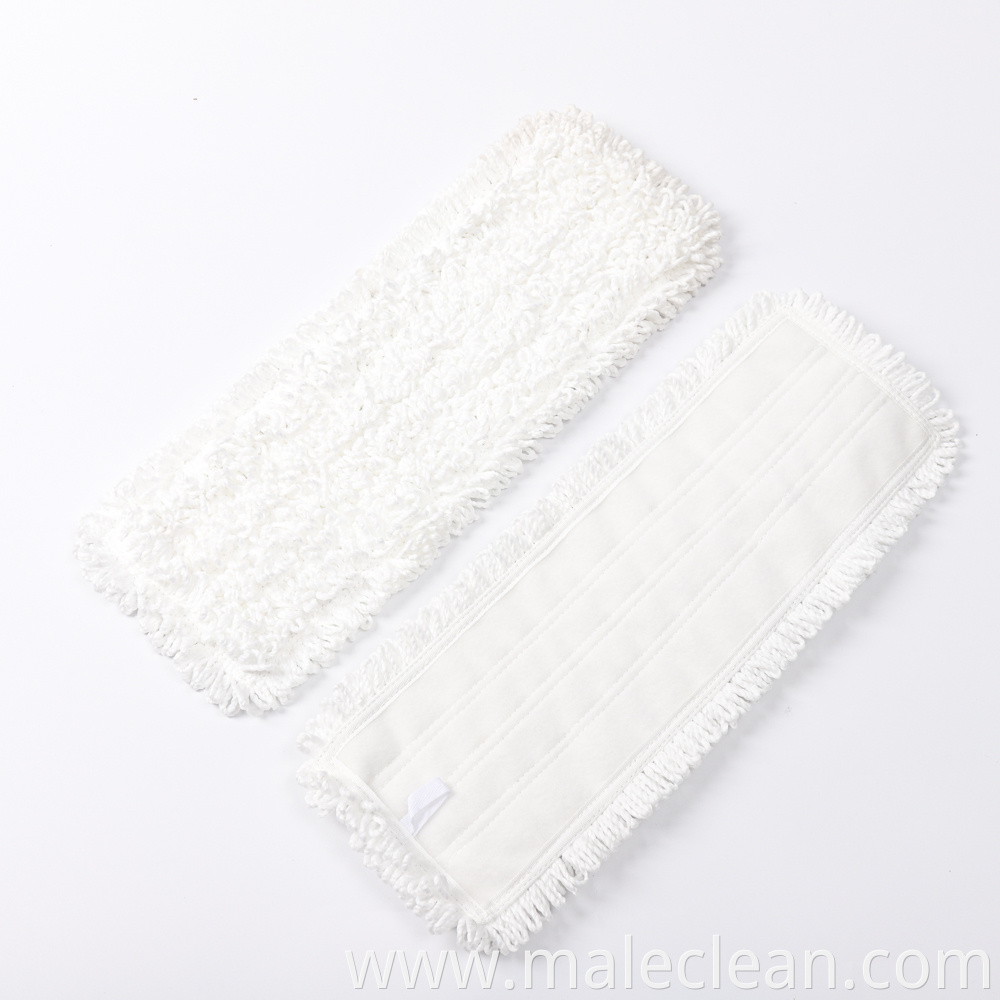 Premium White Microfiber Loop Mopping